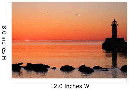 Canal Park Sunrise Wall Decal