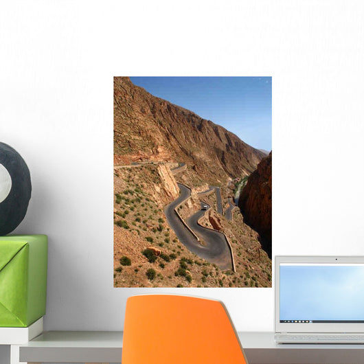 Sinuous Road Wall Decal