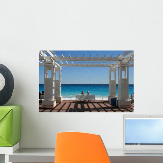 Old People Sea Wall Decal