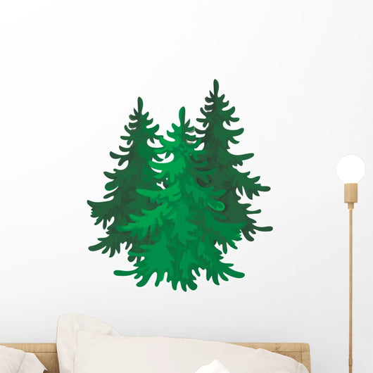 Canadian Spruce Canada Single Wall Decal