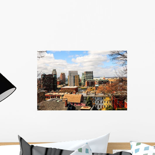 Downtown Providence Rhode Island Wall Decal