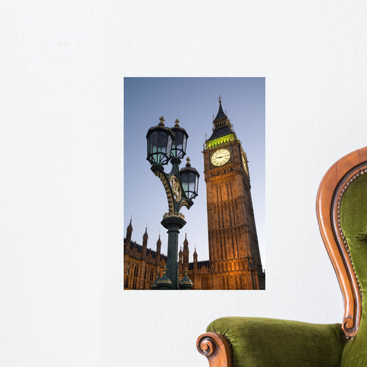 London Parliament Big Ben Wall Decal
