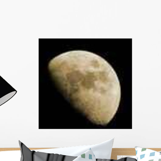 Moon Wall Decal Design 2