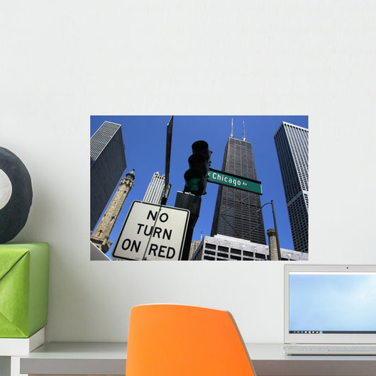 John Hancock Centre Wall Decal