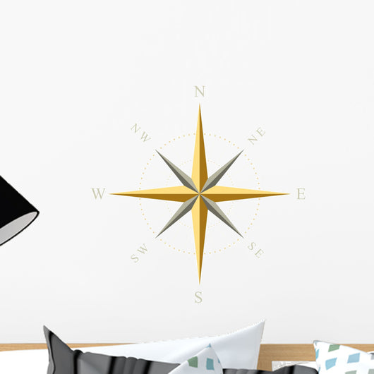 Compass Wall Decal