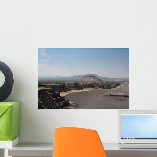 Teotihuacan Piramides Mexico America Wall Decal