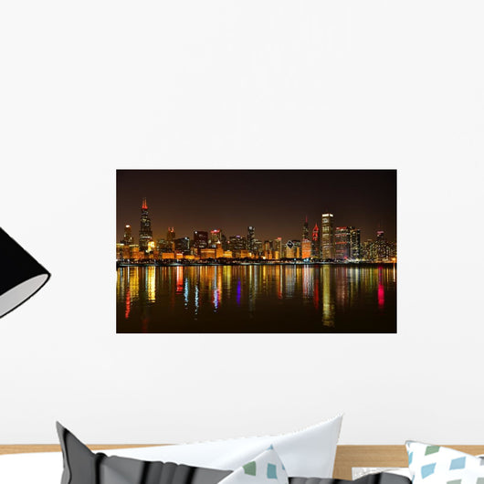 City Red Wall Decal