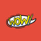 Pop Art Wow Logo Wall Decal