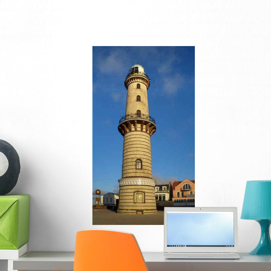 Warnem Nde Lighthouse Wall Decal