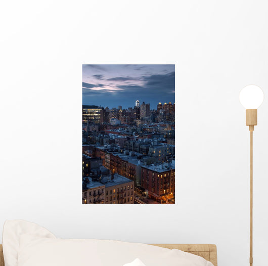Aerial East Village Manhattan Wall Decal