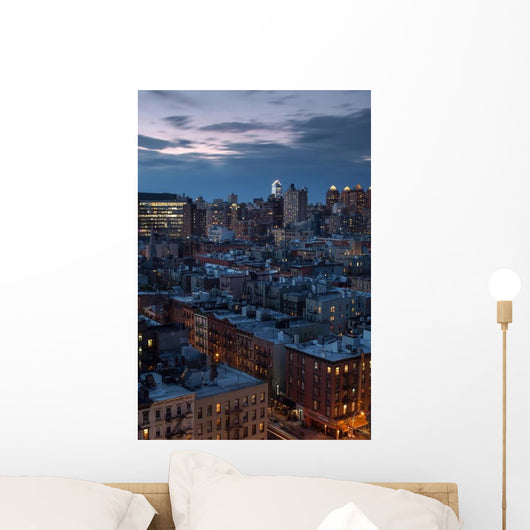 Aerial East Village Manhattan Wall Decal