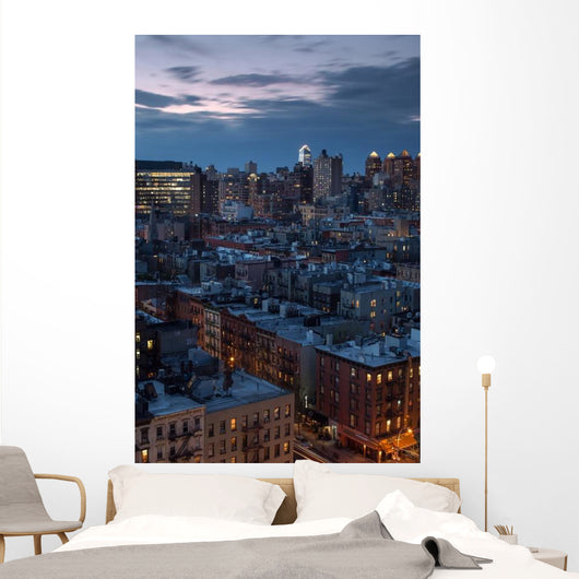 Aerial East Village Manhattan Wall Decal