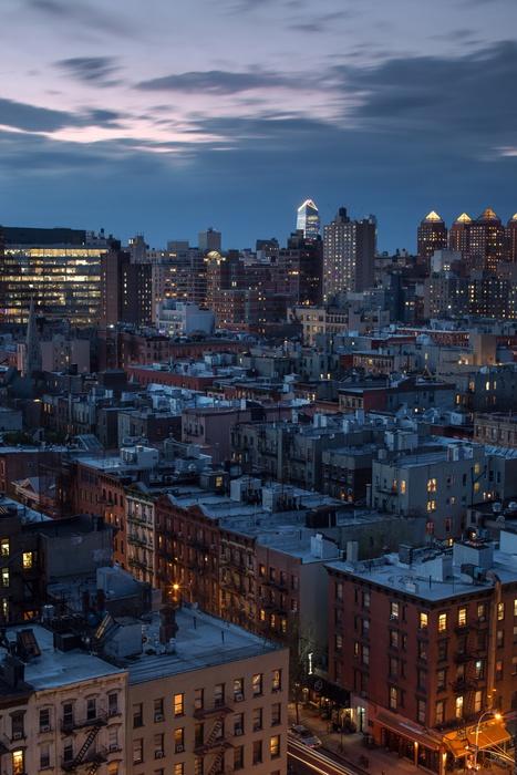 Aerial East Village Manhattan Wall Decal