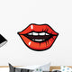 Pop Art Lips Wall Decal