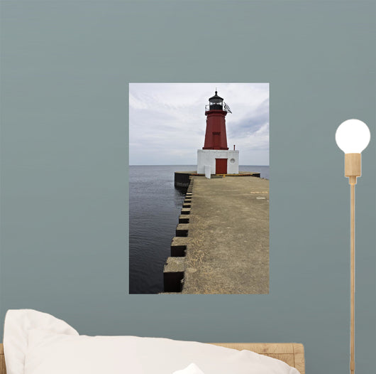 Menominee North Pier Wall Decal