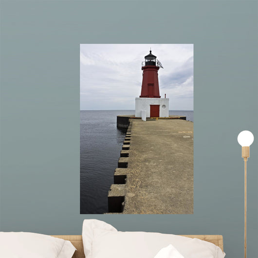 Menominee North Pier Wall Decal