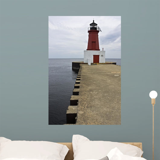 Menominee North Pier Wall Decal