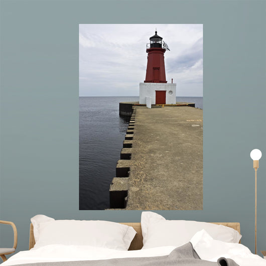 Menominee North Pier Wall Decal