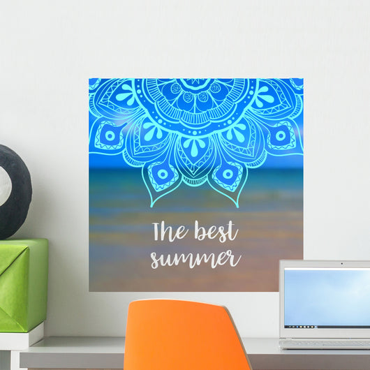Best Summer Banner with Wall Decal Design 1