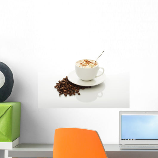 Coffee Cup Wall Decal Design 1
