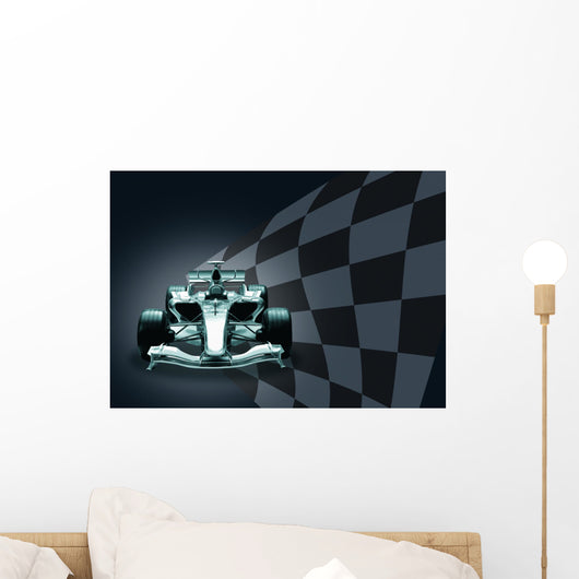 Formula 1 Race Car Wall Decal