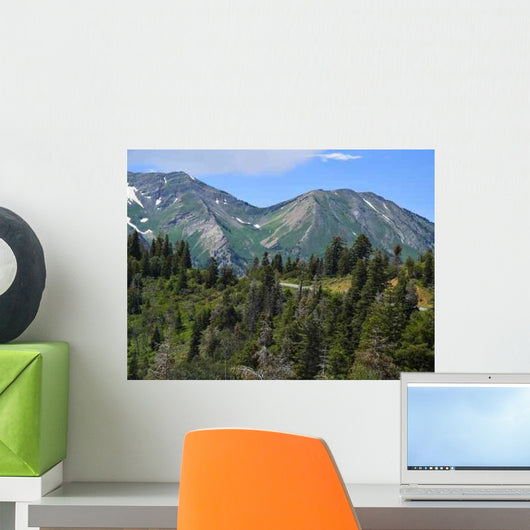 Mountain Snow Wall Decal