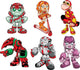 Six Robot Kids Wall Decal Sticker Set