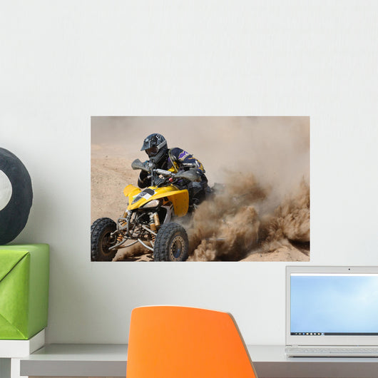 4x4 Quad Off-road Atv Wall Decal