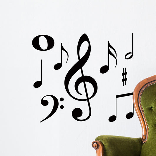 Music Notes Wall Stickers