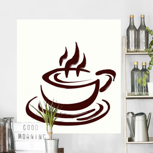 Coffee Cup Wall Decal