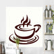 Coffee Cup Wall Decal