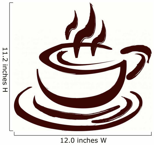 Coffee Cup Wall Decal