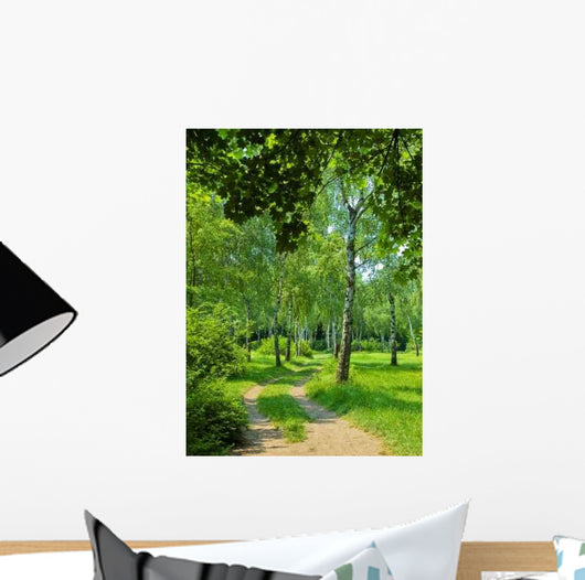 Birch Grove 01 Wall Decal