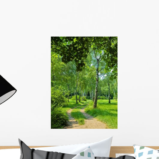 Birch Grove 01 Wall Decal
