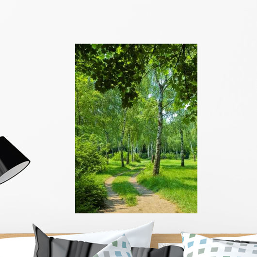 Birch Grove 01 Wall Decal