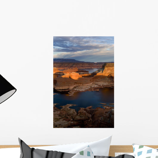 Beautiful Lake Powell Sunset Wall Decal