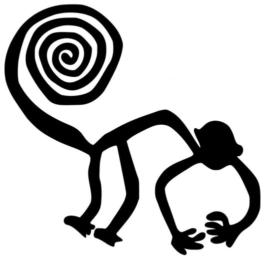 Nazca Affe Spider Monkey Wall Decal