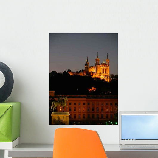 Bellecour and Fourviere Wall Decal