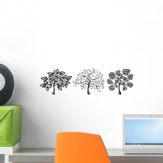 Fantasy Trees Wall Decal