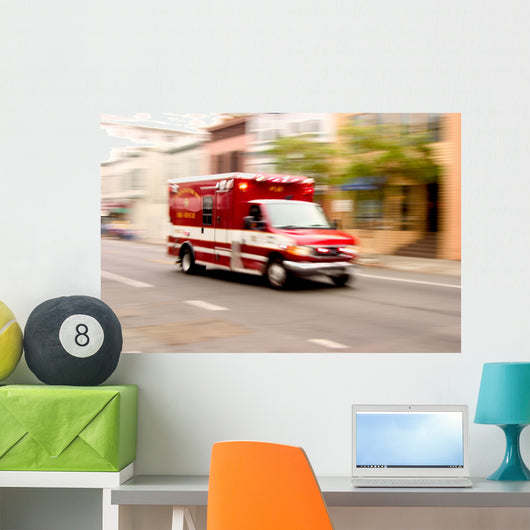 Fire Rescue Wall Decal