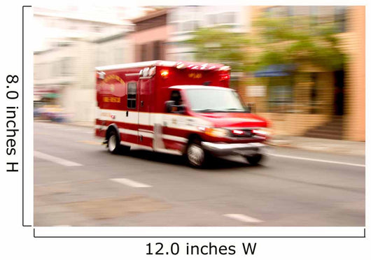 Fire Rescue Wall Decal