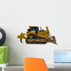 Construction Vehicle Isolation Wall Decal