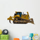 Construction Vehicle Isolation Wall Decal