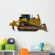 Construction Vehicle Isolation Wall Decal