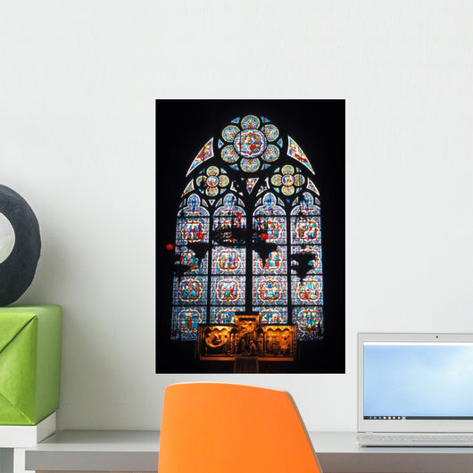 Rose Window Wall Decal