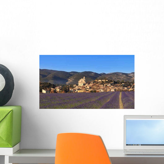 Lavender Wall Decal Design 3