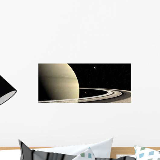 Saturn's Rings Wall Decal