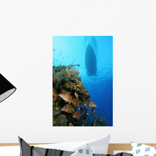 Coral Reef and Fish Wall Decal