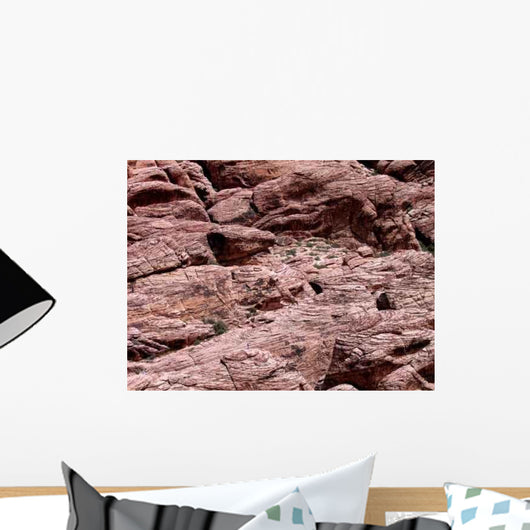 Red Rocks Up-close Wall Decal