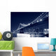 Manhattan Bridge and Manhattan Wall Decal